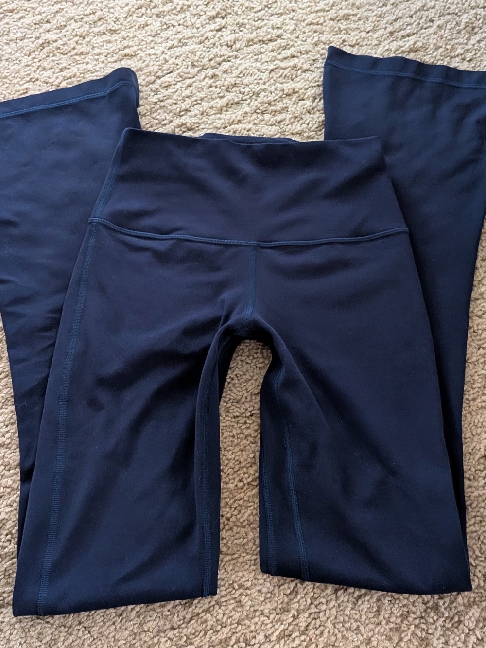 Lululemon Navy Blue Flare Leggings